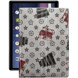 Чохол StatusCASE з екошкіри для планшету Chuwi Hi 9 Air Луі-Вітон-білий