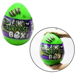 Набор креативного творчества в яйце "Dino Surprise Box" DSB-01-01U, 15 предметов для творчества Зеленый