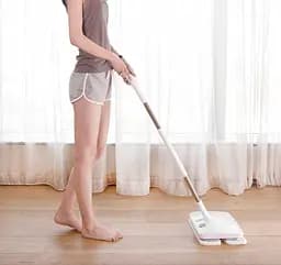Електрошвабра (полотер) SWDK Handheld Electric Mop (D260) Blue - мініатюра 4