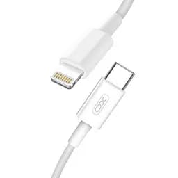Кабель XO NB113 18W PD USB-C-Lightning, (M/M), 2A 1м White (6920680863846)