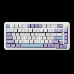 Клавіатура Ajazz AK820 Max RGB White Purple