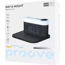 Нічний світильник з бездротовою зарядкою Proove Day & Night Dark Gray [PLDN05002005] [124214] - мініатюра 4