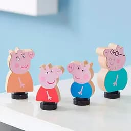 Дерев'яний набір фігурок Peppa Pig Сім'я Пеппи (7628) - мініатюра 3
