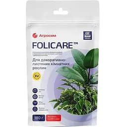 Мінеральне добриво Yara Folicare для декоративно-листяних кімнатних рослин універсальне 180 г (10509519)