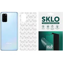 Захисна гідрогелева плівка SKLO Back (тил) Transsp. для Samsung Galaxy S22+ Прозорий / Панди