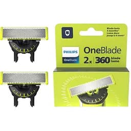 Сменное плавающее лезвие Philips OneBlade 360 2 шт. (QP420/50)