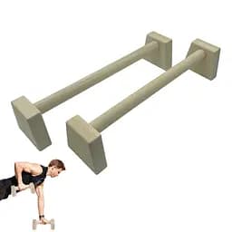 Паралетси, упори для віджимання дерев'яні Wood Gym Push Up NE-WD-50 з бука 50 см 2 шт - мініатюра 3
