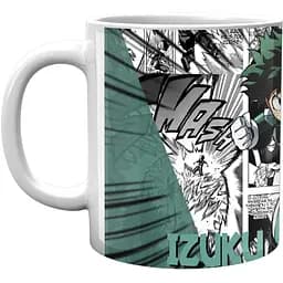 Кружка GeekLand Моя геройская академия My Hero Academia Изуку Мидория на фоне манги MHA 02.518