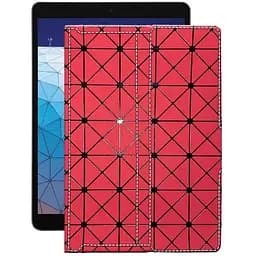 Чохол StatusCASE з екошкіри для планшету Apple iPad Air 2019 (A2152 А2153 А2123) Червоний ромб