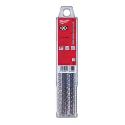 Бур SDS-PLUS MX4 Milwaukee, діаметр 6,0х165х100мм (10шт), пластикова коробка