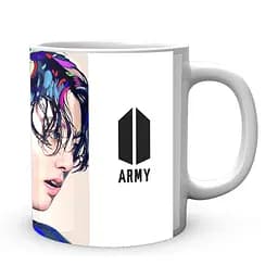 Кружка GeekLand Bangtan Boys BTS Малюнок Яскраве волосся Army CP 04.481.300 - мініатюра 3