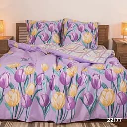 Комплект постільної білизни Viluta двоспальний ранфорс 22177 100% бавовна