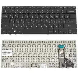 Клавіатура для ноутбука ACER (AS: SP714-51) rus, black, без кадру