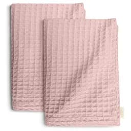 Рушники вафельні Cosas Greek Waffle Flamingo 2 шт., 55x90 см/75x130 см, бежево-рожеві