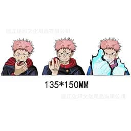 Голографічна наклейка Магічна битва Jujutsu Kaisen Юдзі Ітадорі