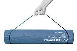 Спортивный коврик для йоги PowerPlay 173х61х0,6 см fit0008760