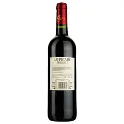 Вино AG Vins Le Picard AOP Bordeaux 2018, червоне, сухе, 0,75 л (919506) - мініатюра 2