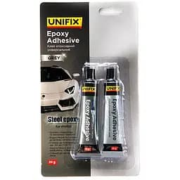 Клей епоксидний Unifix 20г тюбик сірий
