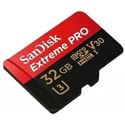 Картка пам'яті SanDisk Extreme Pro 32 GB MicroSD (SDXC) + adapter SD - HC - мініатюра 3
