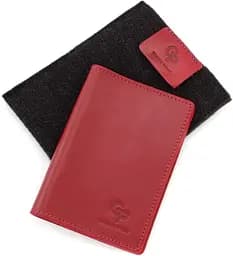 Шкіряна обкладинка для документів GRANDE PELLE 14х10х0,5 см acs0026395 - мініатюра 4