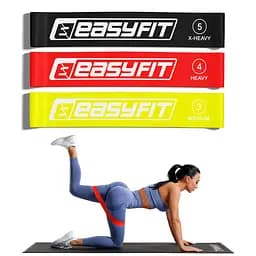 Гумові кільця для фітнесу EasyFit набір 3 шт - мініатюра 2