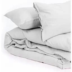 Підковдра MirSon Linen Beatrice льон 110х140 см дитяча світло-сіра (2200008247881) - мініатюра 4