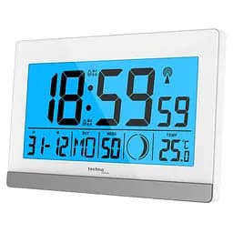Годинник настільний Technoline WS8056 White/Silver (WS8056), Білий