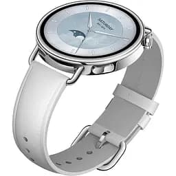 Смарт-годинник Xiaomi Watch S4 41mm Leather Strap White (BHR07VUGL) - мініатюра 2