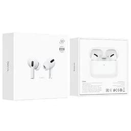 Навушники TWS Hoco EW05 Plus вакуумні з бездротовою зарядкою білий - мініатюра 6