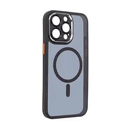 Чехол для Apple iPhone 15 Pro Max, Unit MagSafe SE, черный, с защитой камеры, магсейф, противоударный, магнитный, панель-накладка с MagSafe, с поддержкой беспроводной зарядки, TPU+PC, защита всего корпуса, ударопрочный, ArmorStandart (ARM75363) - мініатюра 2