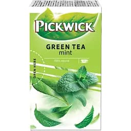 Чай зелений Pickwick Mint з м'ятою 40 г (20 шт. по 2 г) - мініатюра 2