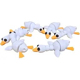 3D Игрушка Гусь, 9 см, подвижный