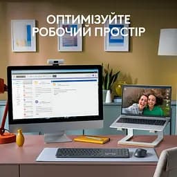 Комплект (клавіатура, миша) бездротовий Logitech Signature Slim Combo MK950 OffWhite (920-012491) - мініатюра 6