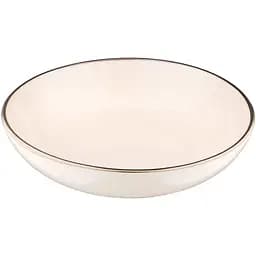 Тарілка супова Ardesto 20 см Emilia бежева AR0720EBG