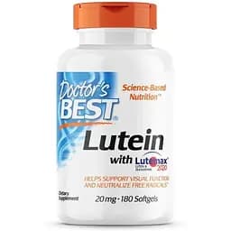 Аминокислота Doctor's Best Lutein 180 вегакапсул vit0003814