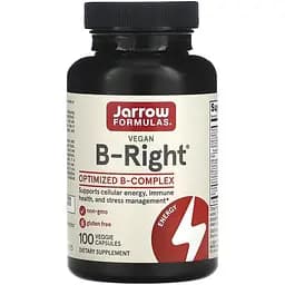 Комплекс витаминов B Jarrow Formulas B-Right 100 капсул