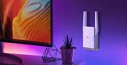 Підсилювач Wi-Fi сигналу, розширювач покриття TP-LINK RE-705X AX3000, 1хGE, MESH - мініатюра 2