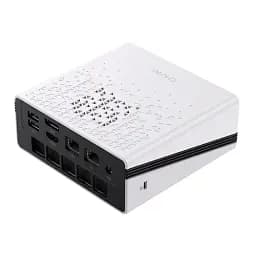 Неттоп Chuwi UBox, White/Black, Ryzen 5 6600H (6x3.3-4.5 GHz), 16Gb Windows 11 Pro, кріплення VESA у комплекті (CWI604)