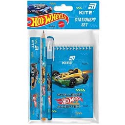 Набір канцтоварів Kite Hot Wheels 4 предмети (HW26-S03)