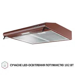 Витяжка плоска Perfelli PL 6144 BR LED - мініатюра 4