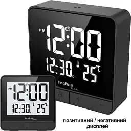 Часы настольные Technoline WT375 Black (WT375)