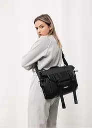 Сумка жіноча Sambag DART Чорна 33 х 24 х 10 см (51311301) - мініатюра 12