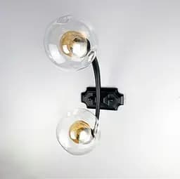 Дизайнерський настінний світильник з подвійним плафоном Line F ZL 1427