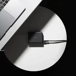 Мережевий зарядний пристрій Native Union Fast GaN Charger PD 140 Вт Desktop USB-C 4-Port Black (FAST-PD140-BLK-EU) - мініатюра 4