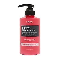 Поживний ароматичний лосьйон для тіла Honey & Macadamia Body Lotion La Vie En Rose Kundal 500 мл