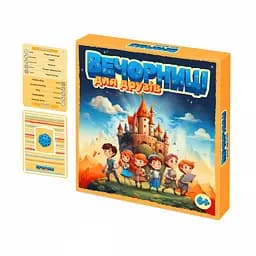 Настільна карткова гра "Вечорниці для друзів" Вечорниці 0102-VCHR 150 карток