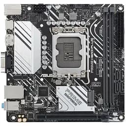 Материнская плата PRIME H610I-PLUS-CSM s1700 H610 2xDDR5 M.2 HDMI D-Sub DP mITX Asus teh0019013