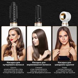 Фен для волосся 3 в 1 швидке сушіння 3-in-1 curling iron AND LY-945 - мініатюра 7