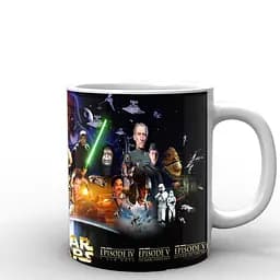 Кухоль GeekLand Зіркові війни Star Wars Герої 6 епізодів SW.002.62 330 мл білий