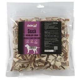 Ласощі AnimAll Snack лососеві сендвіч-трикутники, для собак, 500 г